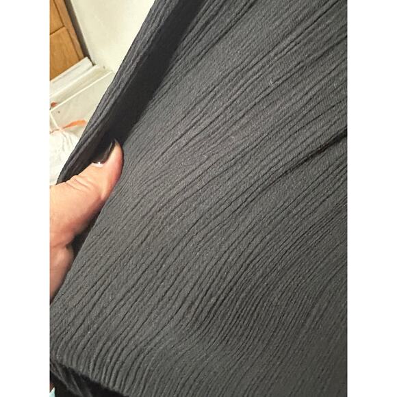 SO Good For Life Black Maxi Halter with back keyhole tie back pockets 2X Plus Sz - Picture 6 of 8